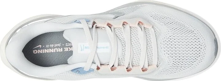 Nike Pegasus 41 Women's Shoes Photon Dust/Metallic Pewter/Sail/Echo Pink : 8.5 B - Medium, Synthetic - Image 2