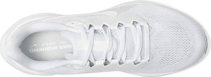 Nike Pegasus 41 Women's Shoes White/White/Pure Platinum/Metallic Silver : 5.5 B - Medium, Synthetic - Image 2