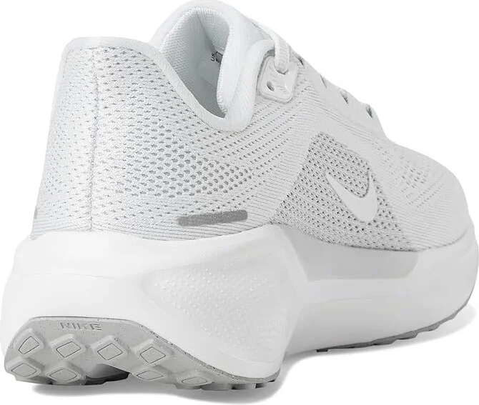 Nike Pegasus 41 Women's Shoes White/White/Pure Platinum/Metallic Silver : 5.5 B - Medium, Synthetic - Image 4