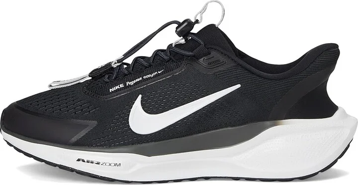 Nike Pegasus Easy On Women's Shoes Black/White/Anthracite/Photon Dust/Volt : 7.5 M, Textile - Image 6