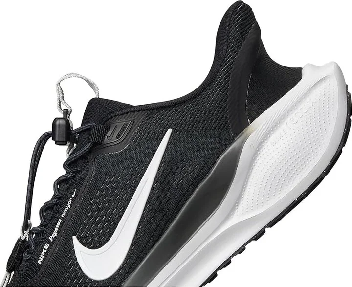 Nike Pegasus Easy On Women's Shoes Black/White/Anthracite/Photon Dust/Volt : 7.5 M, Textile - Image 7