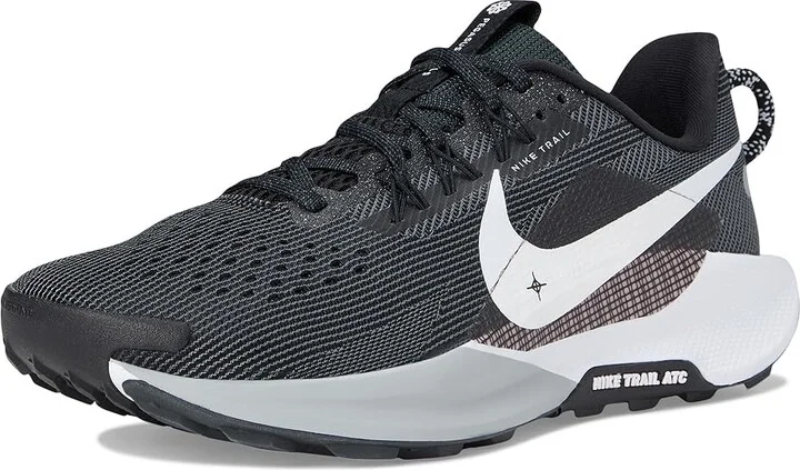 Nike Pegasus Trail 5 Men's Shoes Black/White/Anthracite/Wolf Grey : 9.5 D - Medium, Synthetic - Image 5