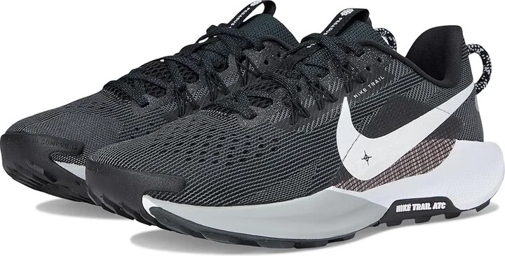 Nike Pegasus Trail 5 Men's Shoes Black/White/Anthracite/Wolf Grey : 9.5 D - Medium, Synthetic