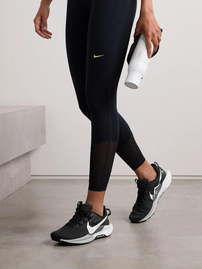 Nike - Pegasus Trail 5 Rubber-trimmed Mesh Sneakers - Black - Image 2