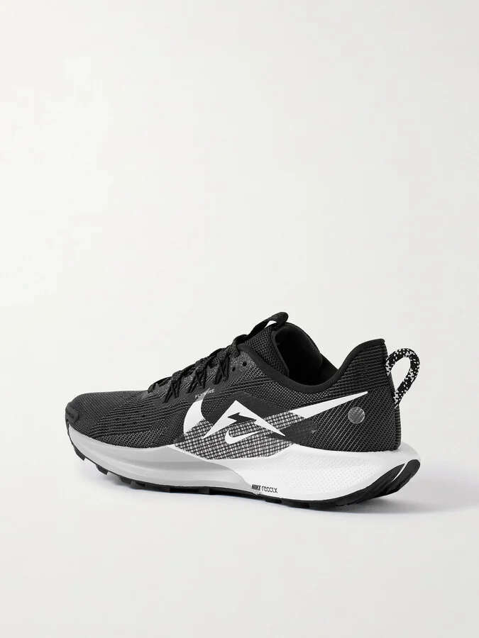 Nike - Pegasus Trail 5 Rubber-trimmed Mesh Sneakers - Black - Image 3