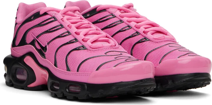 Nike Pink & Black Air Max Plus SE Sneakers - Image 4
