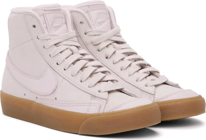 Nike Pink Blazer '77 LX Sneakers - Image 4
