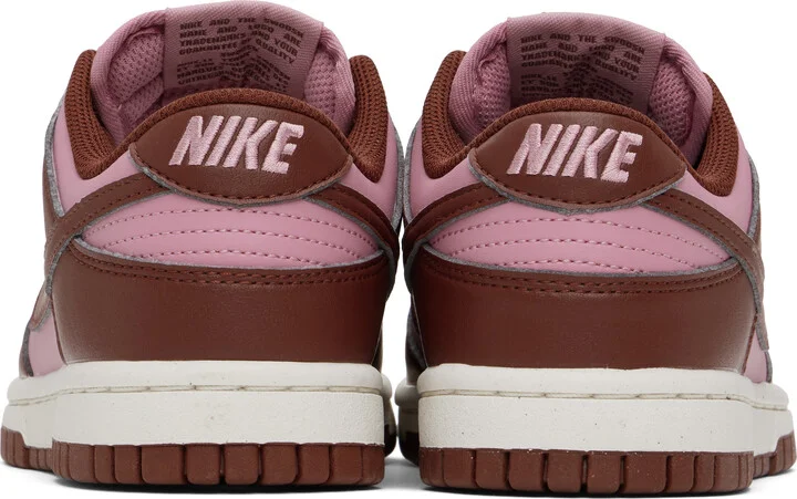 Nike Pink & Brown Dunk Low Next Nature Sneakers - Image 2