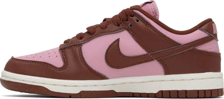 Nike Pink & Brown Dunk Low Next Nature Sneakers - Image 3