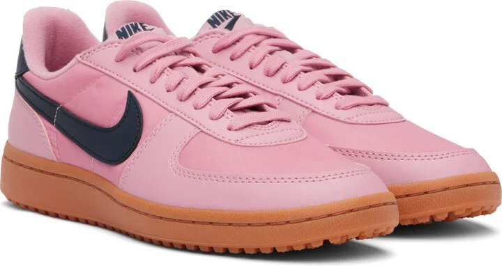 Nike Pink Field General Sneakers - Image 4
