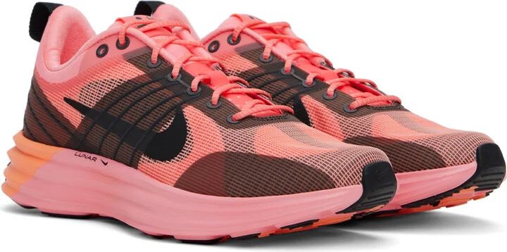 Nike Pink Lunar Roam Premium Sneakers - Image 4