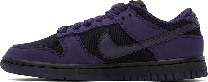 Nike Purple & Black Dunk Low LX Sneakers - Image 3