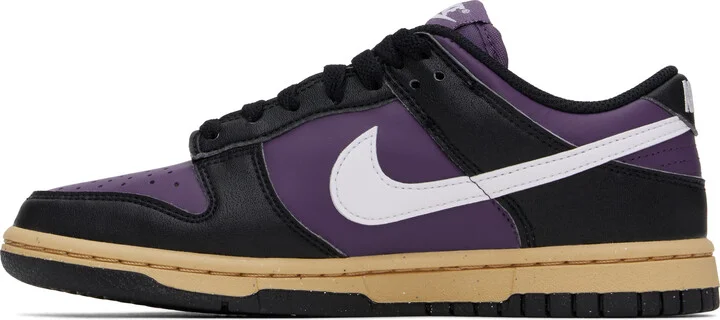 Nike Purple & Black Dunk Low Next Nature Sneakers - Image 3