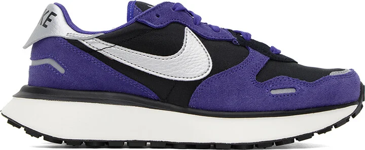 Nike Purple & Black Phoenix Waffle Sneakers