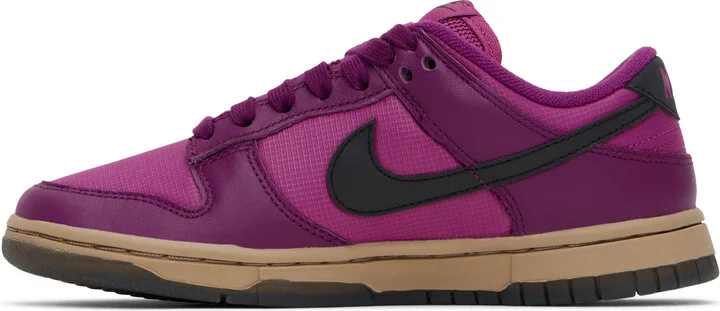 Nike Purple & Pink Dunk Low Sneakers - Image 3