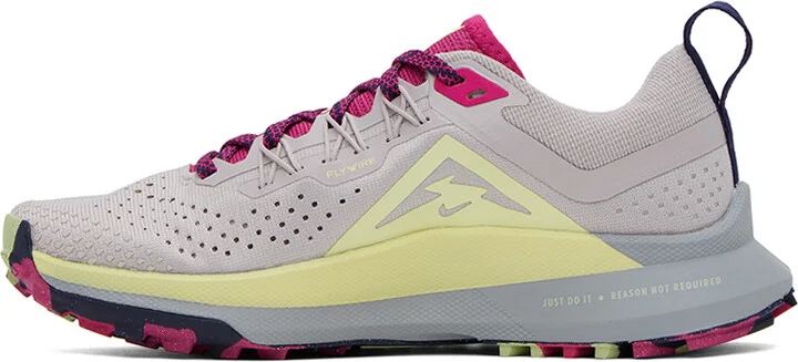 Nike Purple React Pegasus Trail 4 Sneakers - Image 3