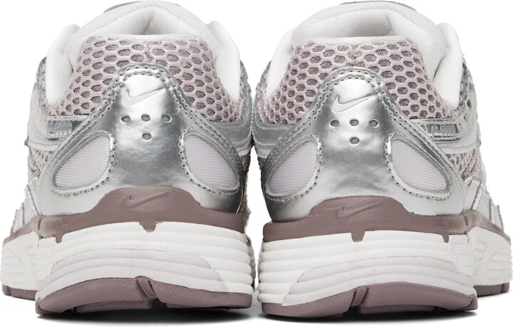 Nike Purple & Silver P-6000 Sneakers - Image 2