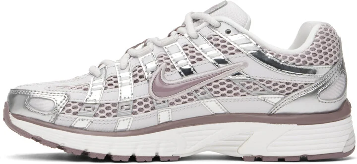 Nike Purple & Silver P-6000 Sneakers - Image 3