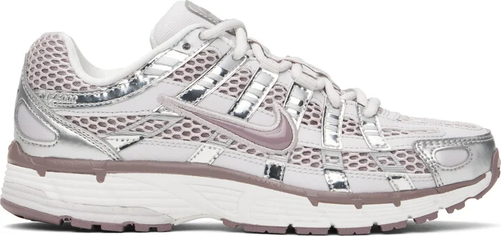 Nike Purple & Silver P-6000 Sneakers