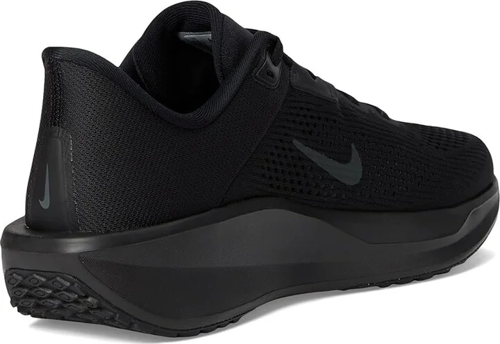 Nike Quest 6 Men's Shoes Black/Dark Smoke Grey : 7 D - Medium, Textile - Image 4