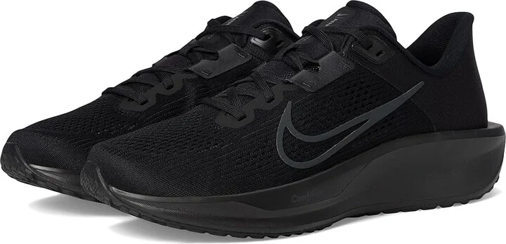 Nike Quest 6 Men's Shoes Black/Dark Smoke Grey : 7 D - Medium, Textile
