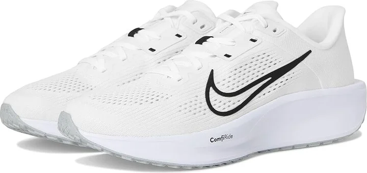 Nike Quest 6 Men's Shoes White/Black/Pure Platinum : 8 D - Medium, Textile