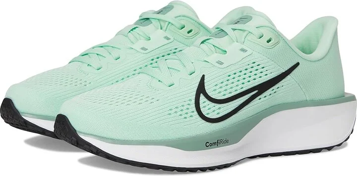 Nike Quest 6 Women's Shoes Mint Foam/Black/Cannon/White : 8.5 B - Medium, Textile