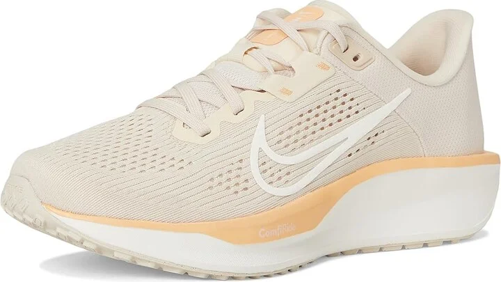 Nike Quest 6 Women's Shoes Pearl White/Sail/Orange Chalk : 11 B - Medium, Textile - Image 5