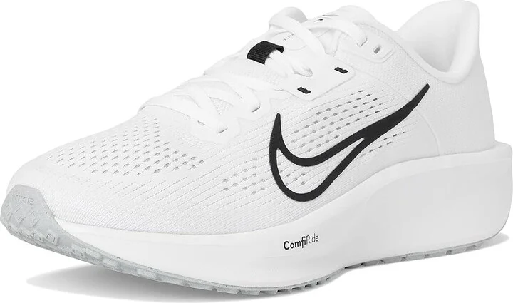 Nike Quest 6 Women's Shoes White/Black/Pure Platinum : 10.5 B - Medium, Textile - Image 5