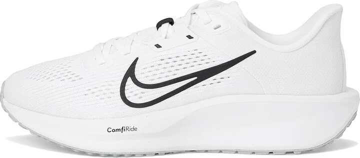 Nike Quest 6 Women's Shoes White/Black/Pure Platinum : 10.5 B - Medium, Textile - Image 6