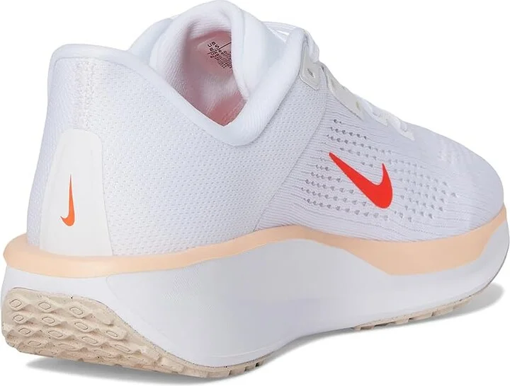 Nike Quest 6 Women's Shoes White/Bright Crimson/Washed Coral/Summit White : 11 B - Medium, Textile - Image 4