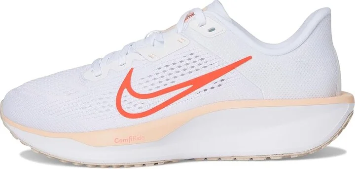 Nike Quest 6 Women's Shoes White/Bright Crimson/Washed Coral/Summit White : 11 B - Medium, Textile - Image 6