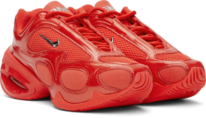 Nike Red Air Max Muse Sneakers - Image 4