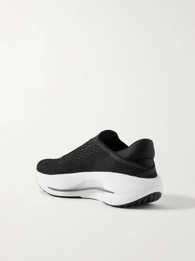 Nike - Reina Easyon Embroidered Flyknit Sneakers - Black - Image 3