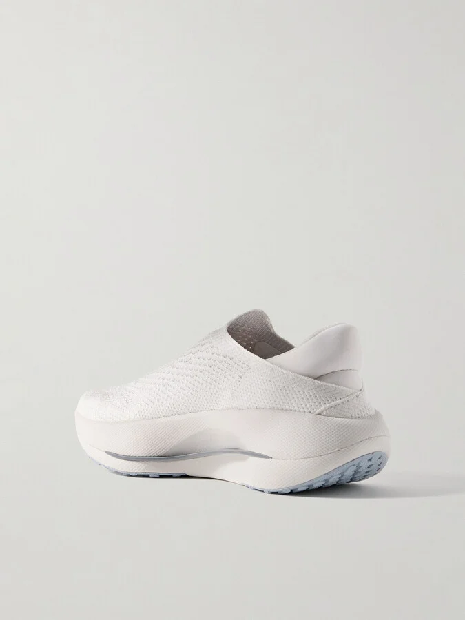 Nike - Reina Easyon Embroidered Flyknit Sneakers - White - Image 3