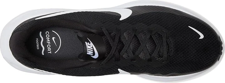 Nike Revolution 8 Men's Shoes Black/White/Black : 8 D - Medium, Textile - Image 2