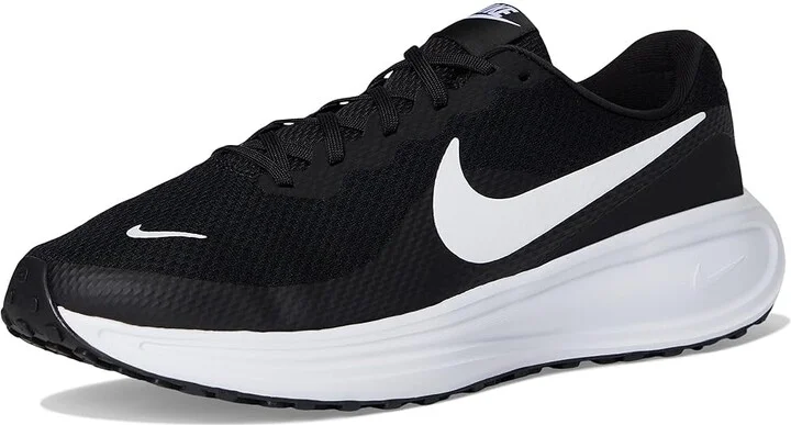 Nike Revolution 8 Men's Shoes Black/White/Black : 8 D - Medium, Textile - Image 5