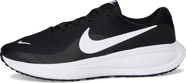Nike Revolution 8 Men's Shoes Black/White/Black : 8 D - Medium, Textile - Image 6