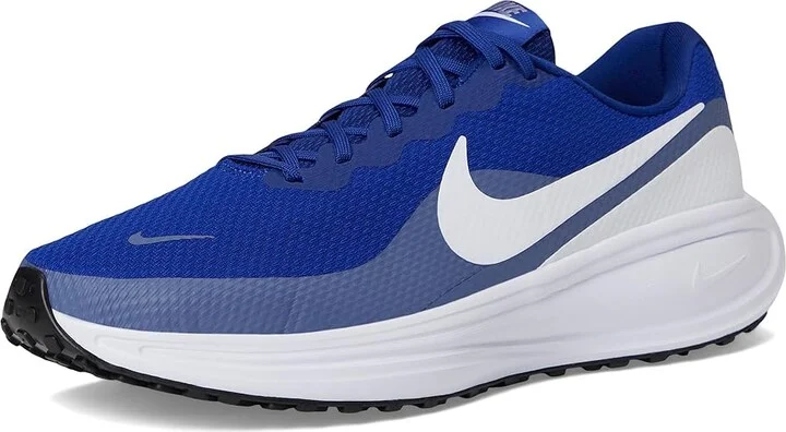 Nike Revolution 8 Men's Shoes Deep Royal Blue/White/World Indigo/Black : 10 D - Medium, Textile - Image 5