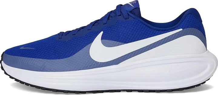 Nike Revolution 8 Men's Shoes Deep Royal Blue/White/World Indigo/Black : 10 D - Medium, Textile - Image 6