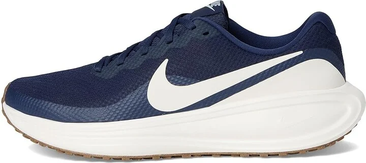 Nike Revolution 8 Men's Shoes Midnight Navy/Sail/Gum Medium Brown : 13 D - Medium, Textile - Image 6