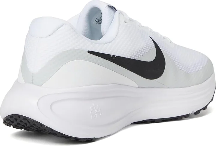 Nike Revolution 8 Men's Shoes White/Black/Pure Platinum : 8.5 D - Medium, Textile - Image 4