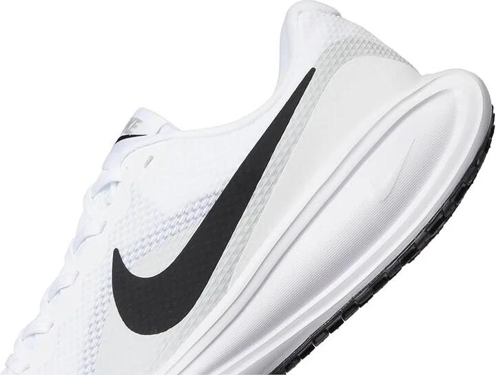 Nike Revolution 8 Men's Shoes White/Black/Pure Platinum : 8.5 D - Medium, Textile - Image 7