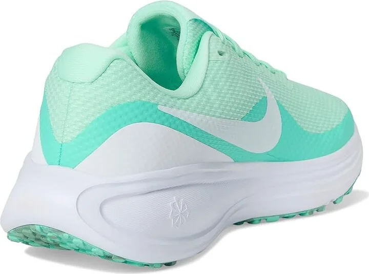 Nike Revolution 8 Women's Shoes Mint Foam/Cannon/Bleached Turquoise : 9 B - Medium, Synthetic - Image 4