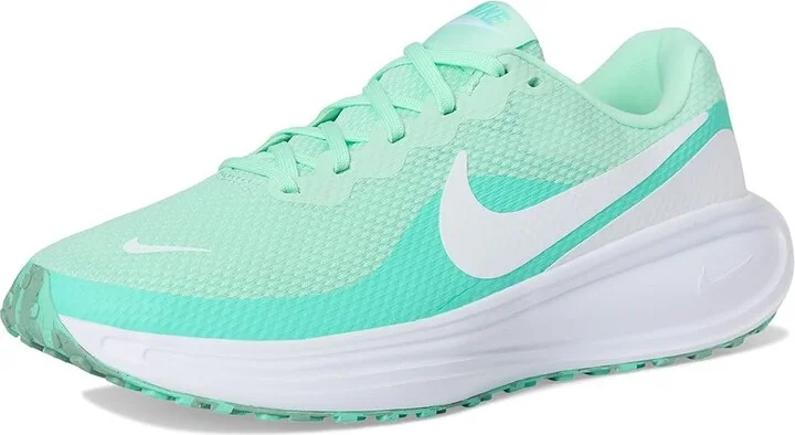 Nike Revolution 8 Women's Shoes Mint Foam/Cannon/Bleached Turquoise : 9 B - Medium, Synthetic - Image 5