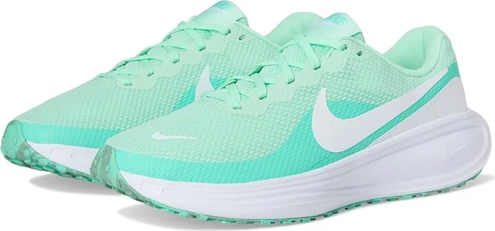 Nike Revolution 8 Women's Shoes Mint Foam/Cannon/Bleached Turquoise : 9 B - Medium, Synthetic