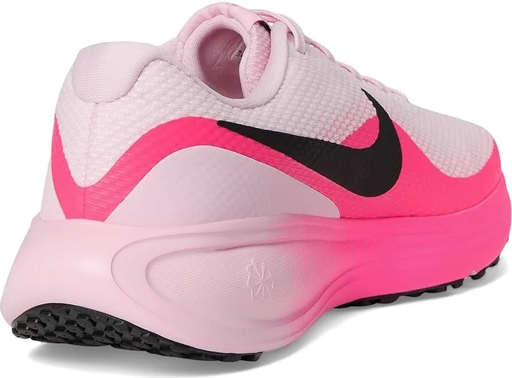 Nike Revolution 8 Women's Shoes Pink Foam/Black/Hyper Pink : 11.5 B - Medium, Synthetic - Image 4