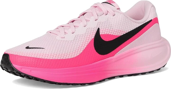 Nike Revolution 8 Women's Shoes Pink Foam/Black/Hyper Pink : 11.5 B - Medium, Synthetic - Image 5