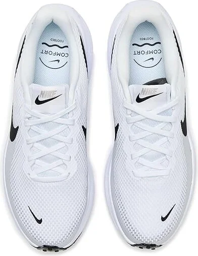 Nike Revolution 8 Women's Shoes White/Black/Pure Platinum : 8.5 B - Medium, Synthetic - Image 2