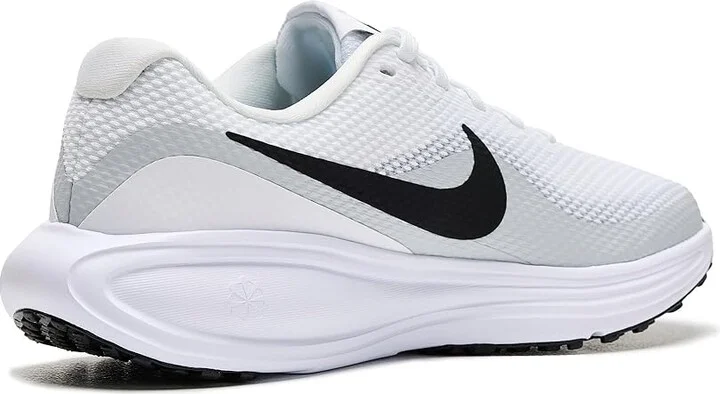 Nike Revolution 8 Women's Shoes White/Black/Pure Platinum : 8.5 B - Medium, Synthetic - Image 3